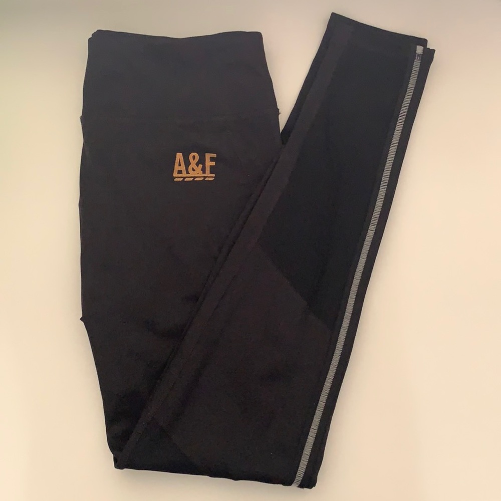 Abercrombie & Fitch Black Activewear Leggings